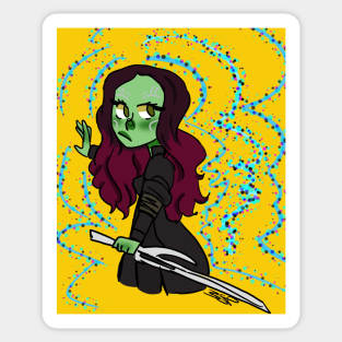 Gamora :D Sticker